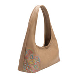 Tinsley Tan Recycled Vegan Leather Shoulder Bag