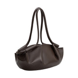 Candace Espresso Recycled Vegan Leather Shoulder Bag