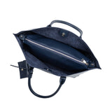 Astrid Navy Recycled Vegan Leather Tote Bag