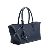 Astrid Navy Recycled Vegan Leather Tote Bag