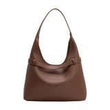 Amerie Chocolate Recycled Vegan Leather Tote Bag