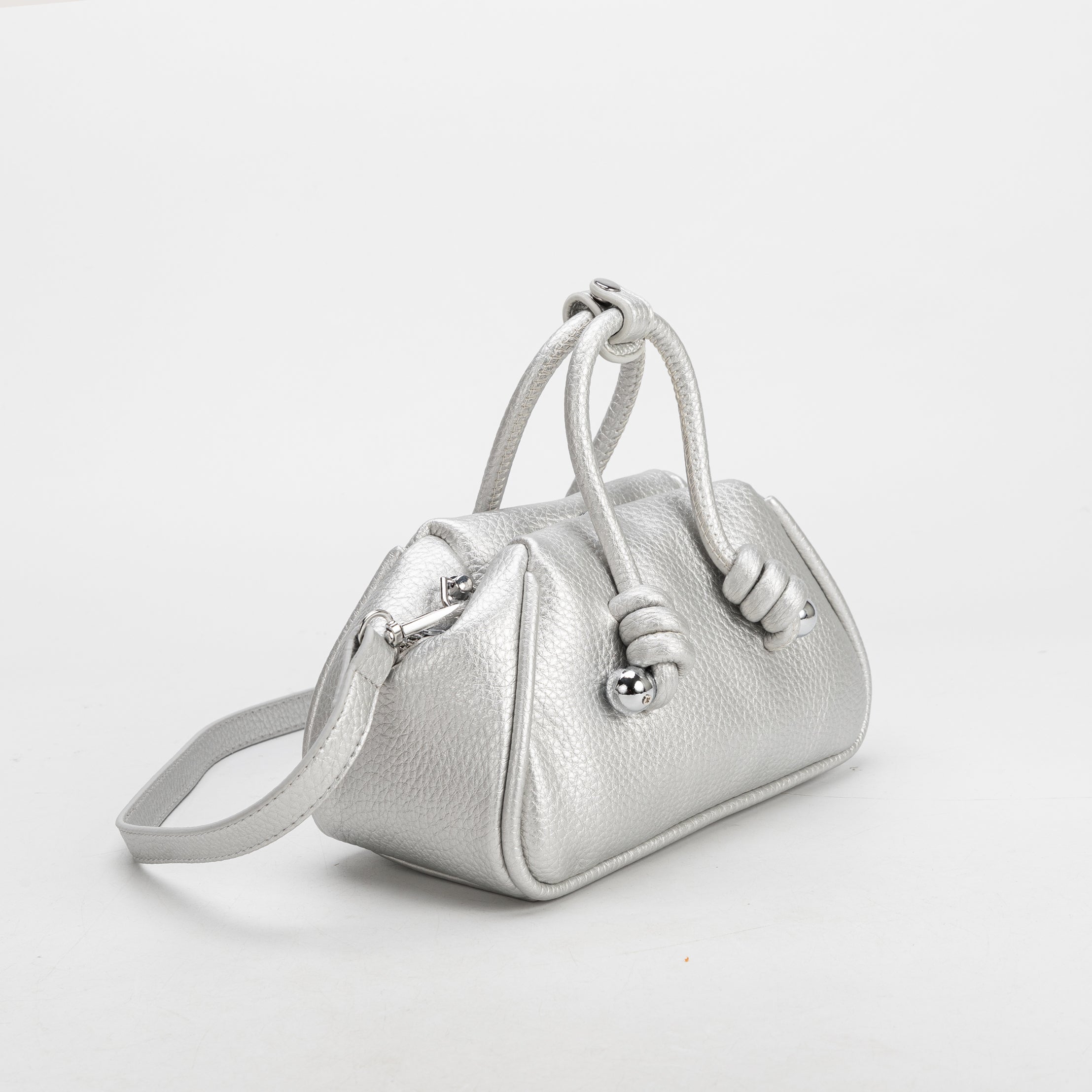 SAMPLE SM0018 Silver Small Crossbody Bag - FINAL SALE