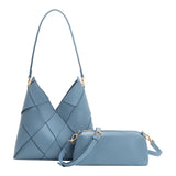Phaedra Slate Recycled Vegan Shoulder Bag