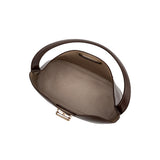 Lana Espresso Recycled Vegan Leather Crossbody Bag