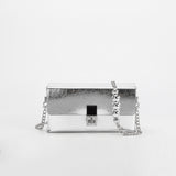 SAMPLE SM0089 Silver Crossbody Bag - FINAL SALE