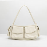SAMPLE SM9589 White Crossbody Bag - FINAL SALE