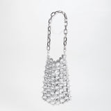 SAMPLE SM0137 Silver Crossbody Phone Pouch - FINAL SALE