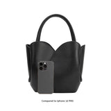 Tulip Orange Recycled Vegan Top Handle Bag