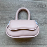 SAMPLE DE9830 Blush Nude Crossbody Bag - FINAL SALE