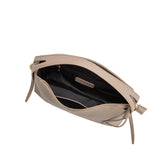 Emory Taupe Recycled Vegan Leather Top Handle Bag