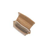 SAMPLE YP8904 Taupe Mini Crossbody bag - FINAL SALE