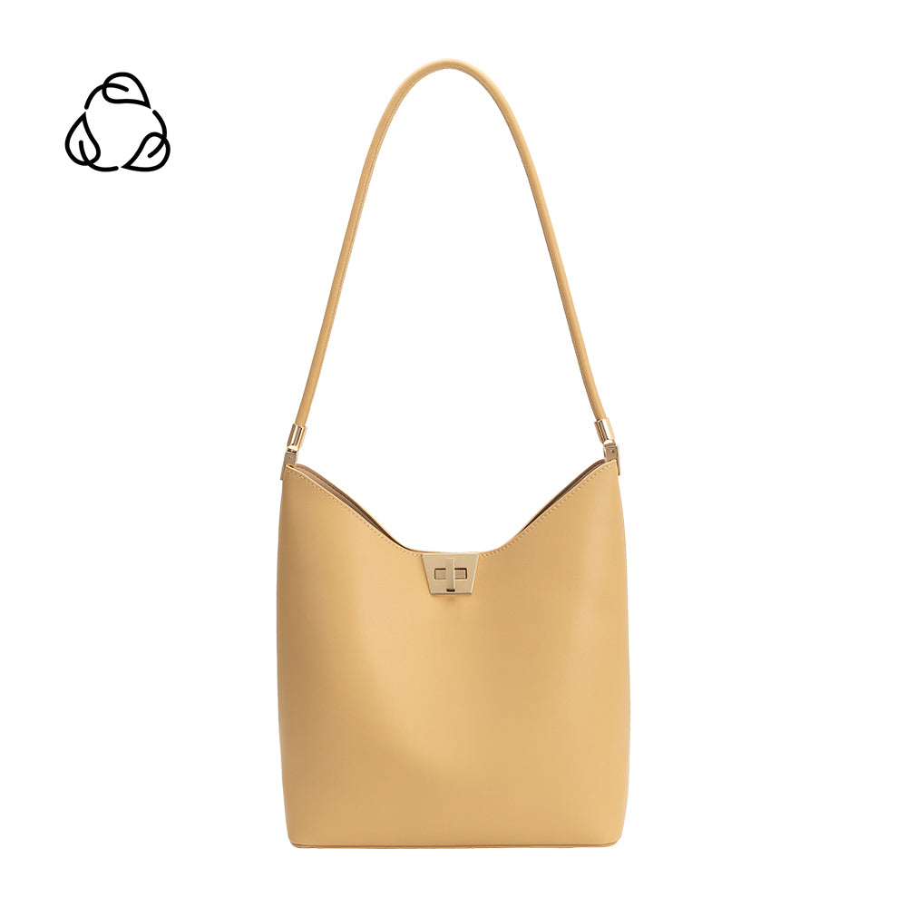 Billie Wheat Recycled Vegan Leather Tote Bag