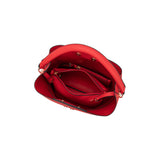 SAMPLE YP9025 Red Top Handle Bag - FINAL SALE