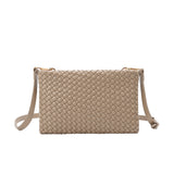 SAMPLE YN7545 Taupe Crossbody Bag - FINAL SALE