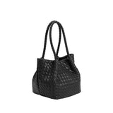 SAMPLE YP9234 Black Top Handle Bag - FINAL SALE