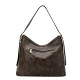 SAMPLE YP9332 Espresso Shoulder Bag - FINAL SALE