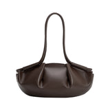 Candace Espresso Recycled Vegan Leather Shoulder Bag