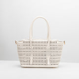 SAMPLE SM9421 Ivory Crossbody Bag - FINAL SALE