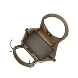 Belinda Olive Recycled Vegan Leather Tote Bag