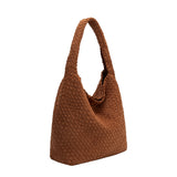 Johanna Tan Large Recycled Vegan Suede Shoulder Bag