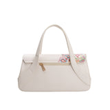 Beatriz Bone Recycled Vegan Leather Crossbody Bag