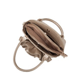 SAMPLE YP9052 Taupe Crossbody Bag - FINAL SALE