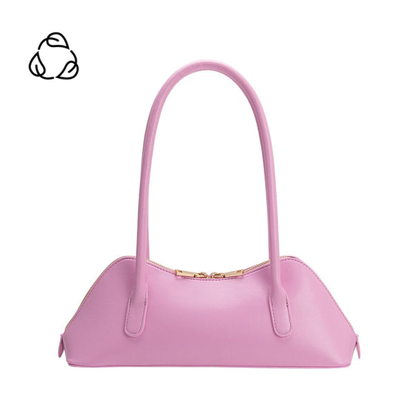 Pink Dakota Recycled Vegan Leather Shoulder Bag | Melie Bianco