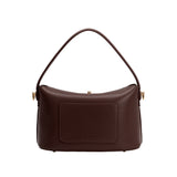 Lana Espresso Recycled Vegan Leather Crossbody Bag