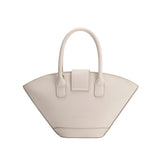 Violet Ivory Recycled Vegan Leather Crossbody Bag