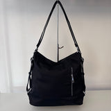 SAMPLE BK2405 Black Crystal Hobo Bag - FINAL SALE