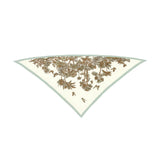 Scarf Cream Tropical Mint