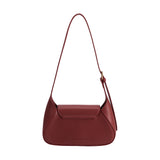 Melody Burgundy Recycled Vegan Shoulder Bag