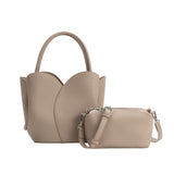 Tulip Mushroom Recycled Vegan Top Handle Bag