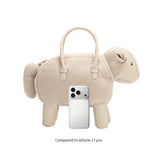 Sheep Chocolate Vegan Leather Crossbody Bag