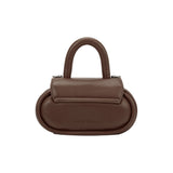 Cici Chocolate Small Recycled Vegan Crossbody Bag