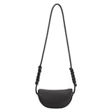 Hanna Black Recycled Vegan Crossbody Bag