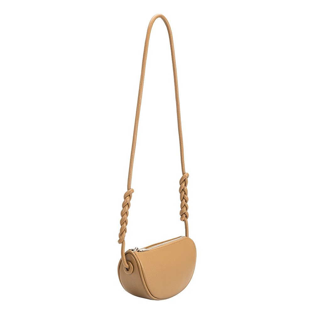 Nude Hannah Recycled Vegan Leather Crossbody Bag Melie Bianco