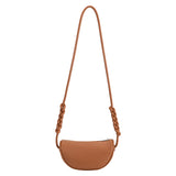 Hanna Saddle Recycled Vegan Crossbody Bag
