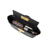 SAMPLE DE9890 Black Recycled Vegan Leather Crossbody - FINAL SALE