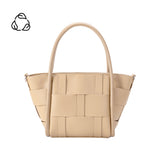 Lanie Nude Recycled Vegan Woven Tote