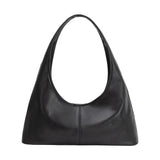 Tinsley Black Recycled Vegan Leather Shoulder Bag