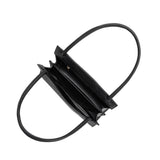 Ryleigh Black Recycled Vegan Leather Shoulder Bag