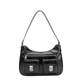 SAMPLE AC6218 Black Shoulder Bag - FINAL SALE
