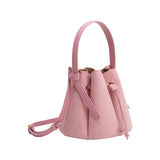 Laguna Rose Mini Recycled Vegan Suede Top Handle Bag