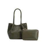 SAMPLE YP9234 Olive Top Handle Bag - FINAL SALE