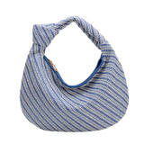 SAMPLE UA3512 Blue Large Hobo Bag - FINAL SALE
