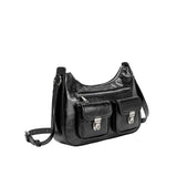 SAMPLE AC6218 Black Shoulder Bag - FINAL SALE