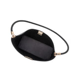 Billie Black Recycled Vegan Leather Tote Bag