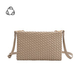SAMPLE YN7545 Taupe Crossbody Bag - FINAL SALE