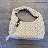 SAMPLE BK2400 White Crossbody Bag - FINAL SALE